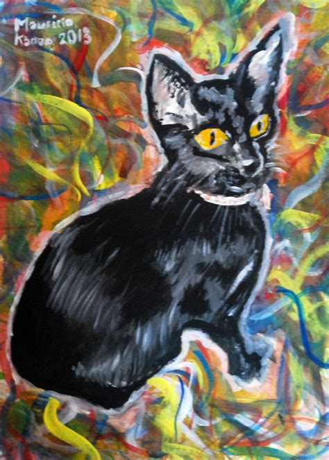 Little Black Cat By Mauriciokanno On Deviantart