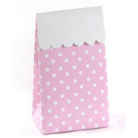 Favor Boxes Light Pink Polka Dot Large For 1499 From The Tomkat