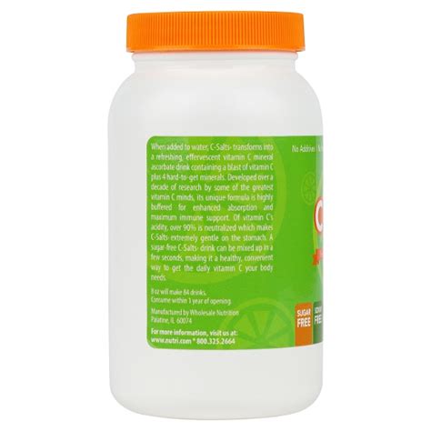 C Salts Buffered Vitamin C Original 8oz