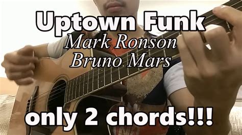 Uptown Funk ♫ Mark Ronson Ft Bruno Mars ♫ Guitar Tutorial Easy Chords
