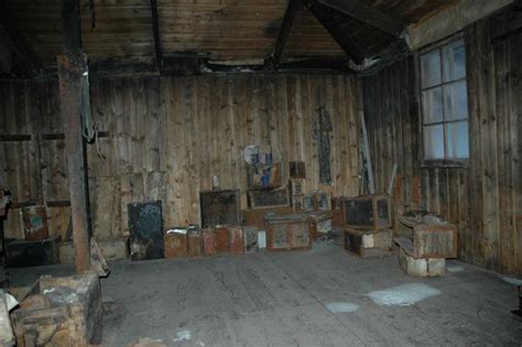 Inside Scotts Hut Photo