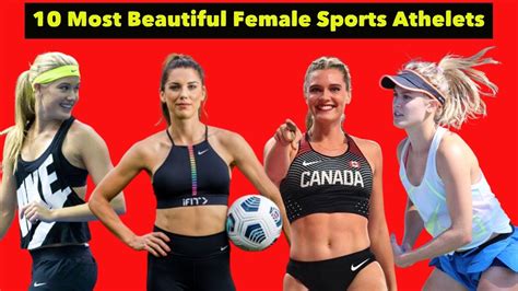 top 10 most beautiful female sports athletes in world pro lady youtube