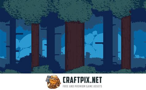 Forest Tileset Pixel Art By Free Game Assets Gui Sprite Tilesets