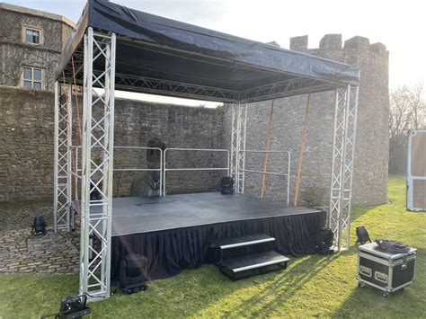 Outdoor Stage For Hire For Festivals And Events Bluestone Audio Visual