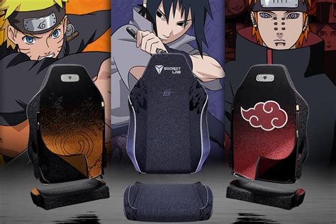 Secretlab Unveils New Skins Based On Naruto Shippuden For Titan Evo
