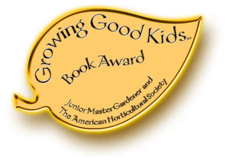 Growing Good Kids Book Awards Junior Master Gardener