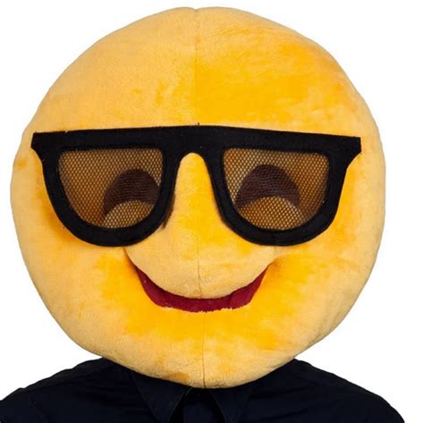 Big Head Mask Funny T Emoji Mask Pillow In Christmas Buy Maskbig