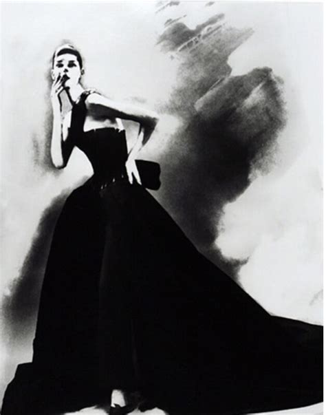Lillian Bassman Night Bloom Ensemble By Haute Couture Givenchy By