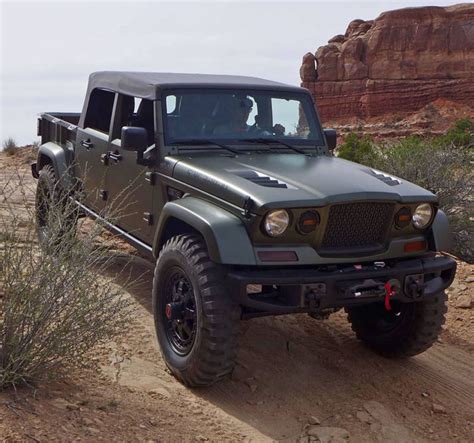 Jeep Crew Chief 715 Concept Jeep Pickup Truck Jeep Truck Jeep Cars