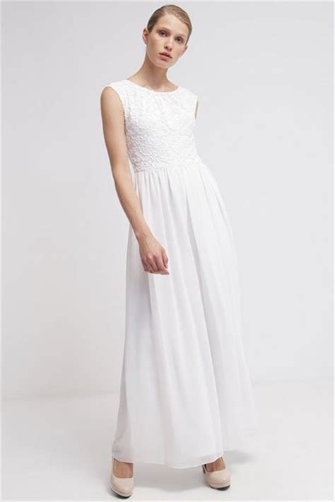 Sie werden sich große gedanken machen. Hochzeitskleider günstig: Unifarbenes Kleid von Swing