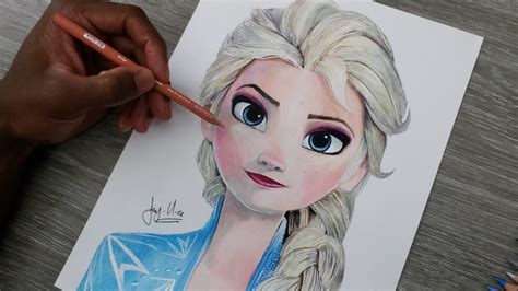 Frozen 2 Drawing Elsa Art Drawings Sketches Simple Elsa Drawing
