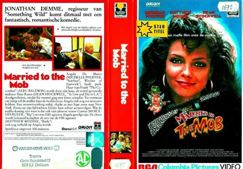 Married To The Mob 1988 On Rcacolumbia Pictures Netherlands Vhs