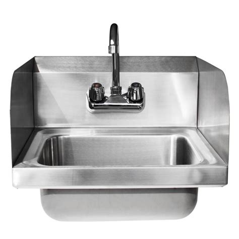 Zimtown Stainless Steel Hand Wash Sink Commercial Nsf Wall Mount Hand