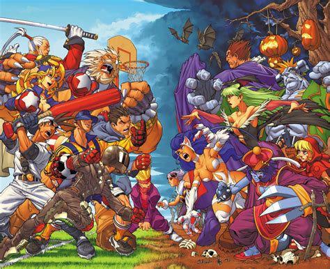 Rival Schools Vs Darkstalkers By Diablo2003 On Deviantart