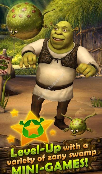 دانلود Pocket Shrek بازی موبایل شرک غول سخنگو