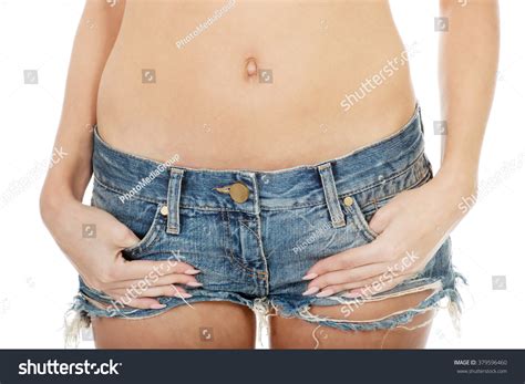 Sexy Woman Jeans Shorts Stock Photo Shutterstock