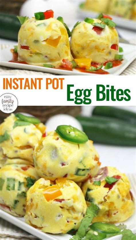 Love weight watchers slow cooker recipes? Instant Pot Egg Bites (3 Ways) Keto and Weight Watcher Approved - Easy Family Recipe Ideas ...
