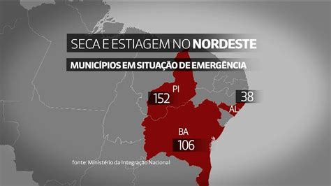 Situação De Emergência é Decretada Em 296 Municípios Por Causa Da Seca E Estiagem Globonews
