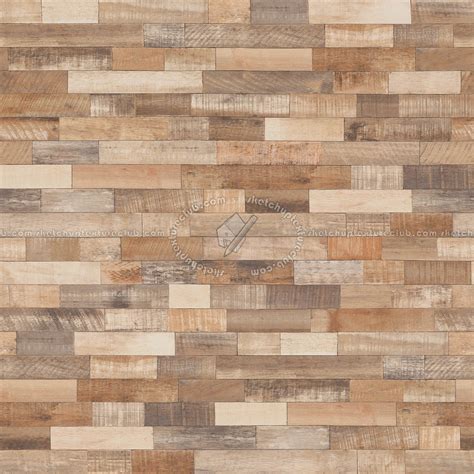 Recycled Wood Floor Pbr Texture Seamless 22019