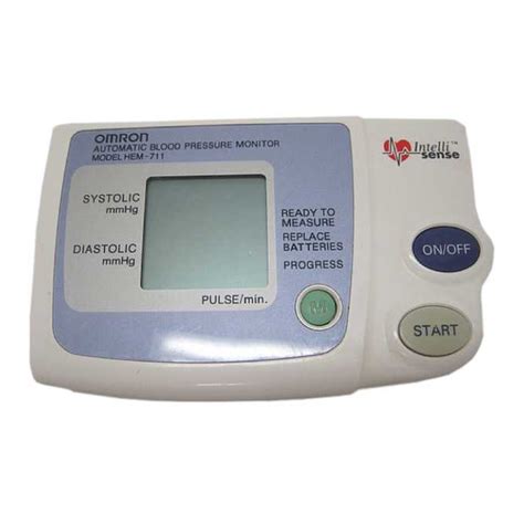 Omron Automatic Blood Pressure Monitor With Intellisense Hem 711