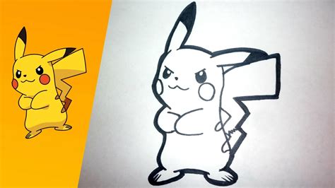 Como Dibujar A Pikachu Facil Paso A Paso How To Draw