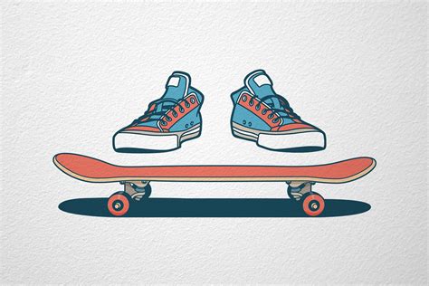 Skateboarding Print