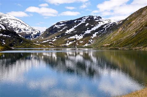 Jotunheimen National Park Mountain Range In Norway National Parks