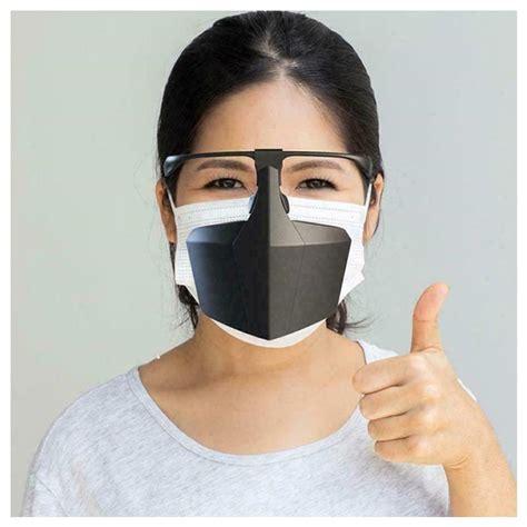 Reusable Plastic Protective Face Mask