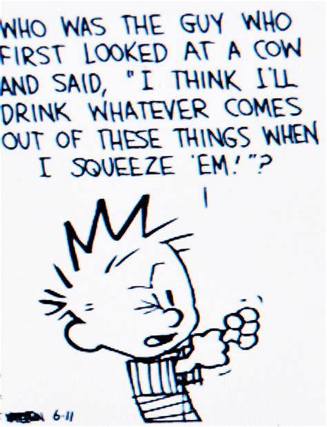 Calvin And Hobbes Quote Of The Day Da Who Was The Guy Who First