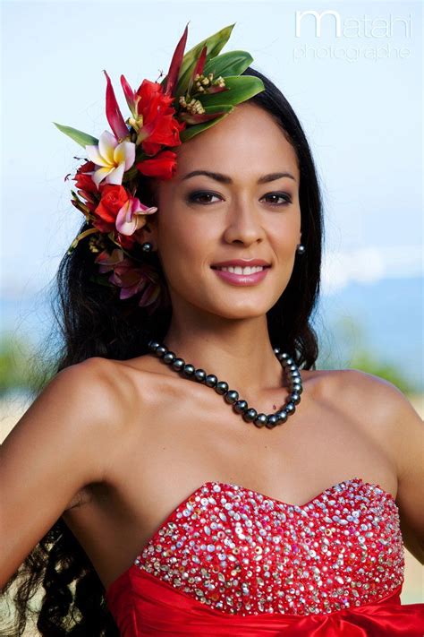 Rauata Temauri Miss Tahiti 2011 Hawaiian Woman Tahitian Dance
