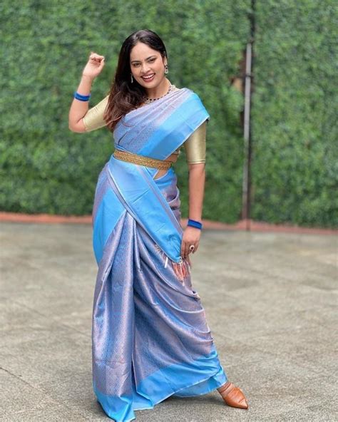 nandita swetha looks fabulous in saree telugu rajyam photos