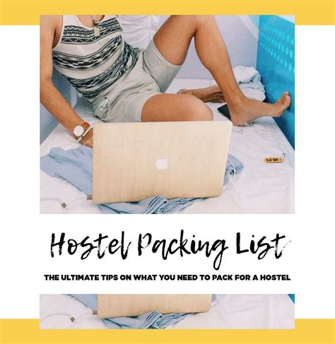 this is the ultimate hostel packing list because when packing for hostels you ll need to bring