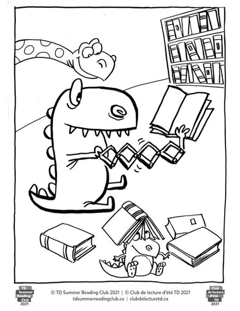 Colouring Sheets Stuff To Do Td Summer Reading Club