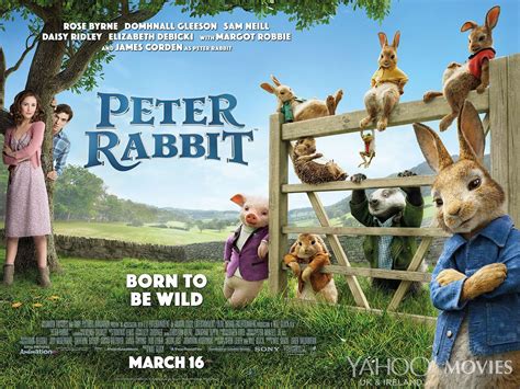 Peter Rabbit New Poster And Exclusive New James Corden Clip Revealed Film Events Pinterest