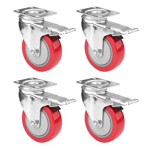 Buy Gikvni Single Wheel Caster Heavy Duty 360 Degree Swivel Single