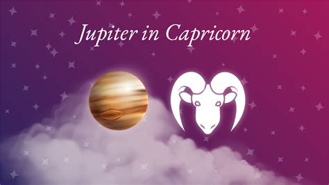 Jupiter In Capricorn Meaning Personality Traits And Significance