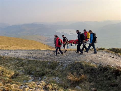 Keswick Mountain Rescue Team Called Out Twice To Help Jogger And Walker