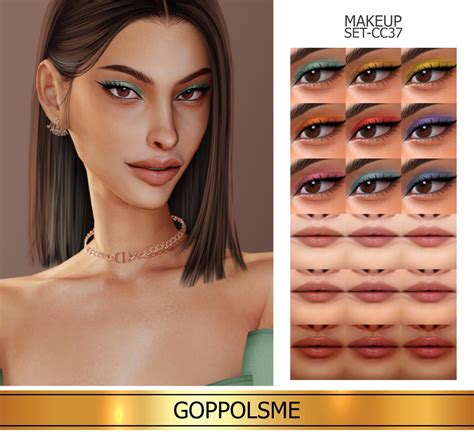 Goppols Me Gpme Gold Makeup Set Cc37 Download At Goppolsme