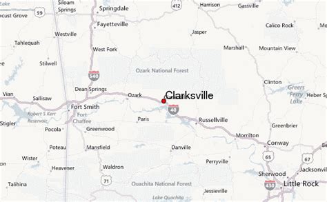 Clarksville Arkansas Weather Forecast
