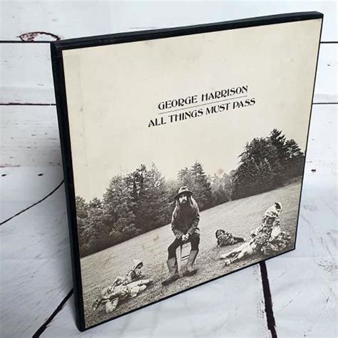 All Things Must Pass Pressage France French Pressing Lp X 3 Poster Von George Harrison