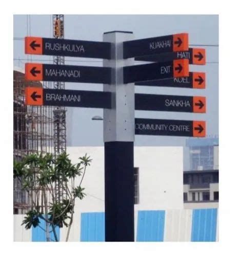 Direction Sign Board Direction Sign Board Sinex Systems Private