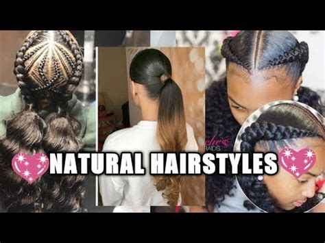 Use bobby pins if required. 2020 Packing Gel Ponytail HairStyles|Natural Hairstyles ...
