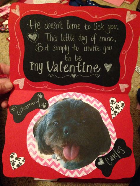Dog Valentine Cards Printable