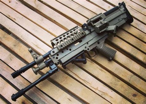 M249 Bullpup Made By Almost Art And Gf Custom Division Gunfire