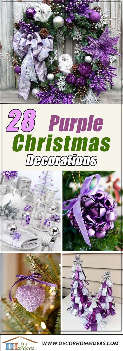 28 Charming Purple Christmas Decorations For Maximum Appeal Purple