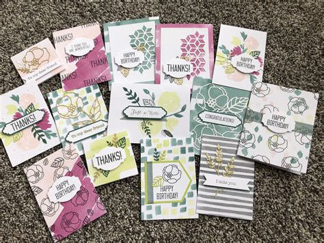 Soft Sayings Alternative Stampin Up Card Kits Card Kit Project Kits
