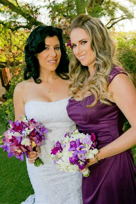 Gorgeous Bride And Bridesmaid Iconic Pinups And Stacy Lande Wedding
