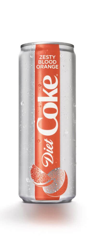 Diet Coke Zesty Blood Orange Ozarks Coca Coladr Pepper Bottling Company