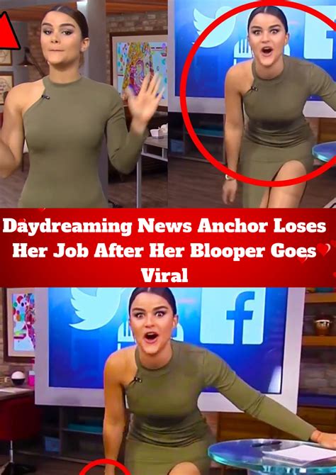 Daydreaming News Anchor Loses Her Job News Anchor Bloopers Epic