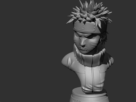 Artstation Naruto Rage Mode Fan Art 3d Model Resources